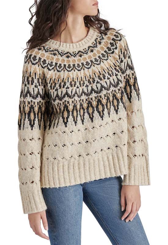 Steve Madden - Suzette Sweater Black Multi