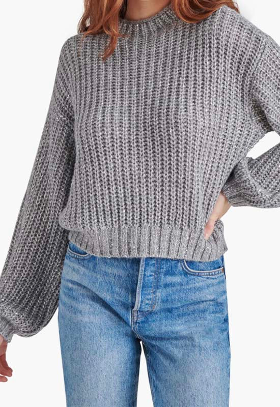 Steve Madden - Martina Sweater Heather Grey