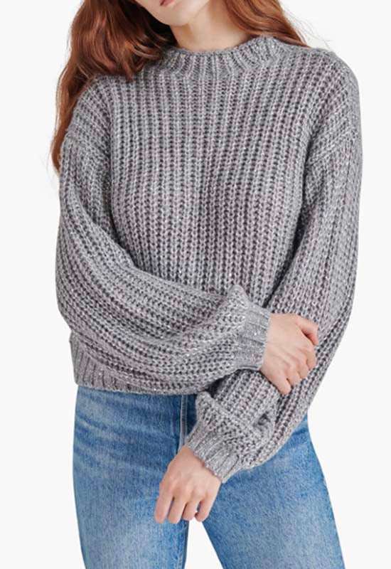 Steve Madden - Martina Sweater Heather Grey