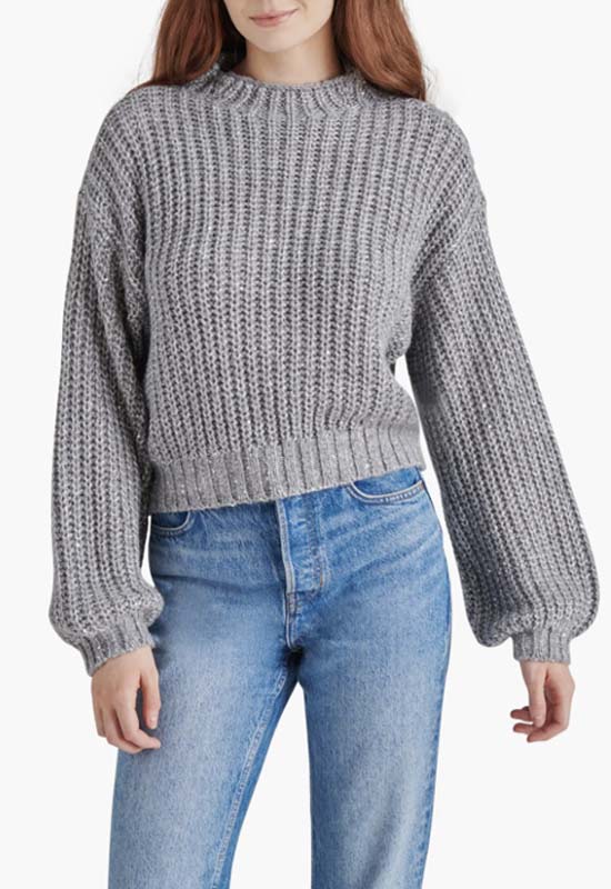 Steve Madden - Martina Sweater Heather Grey