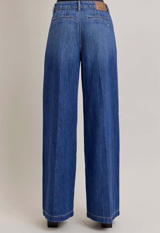 Hidden - Nori Wide Leg Trouser 31" Rise Dark Denim