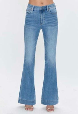 Pistola - Kinsley Mid Rise Ultra Flare Jean Essay