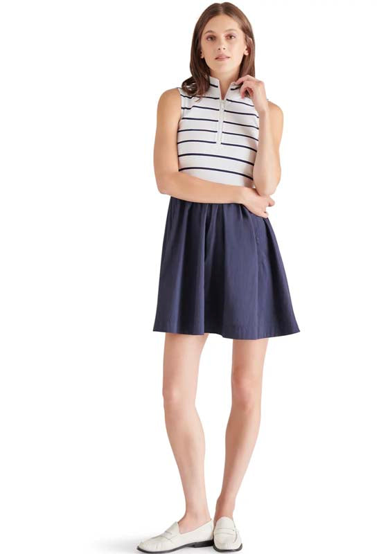 Steve Madden - Lyon Dress Navy Stripe