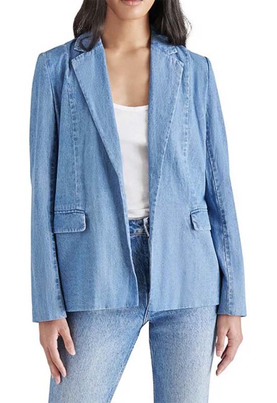 Steve Madden - Payton Blazer Chambray Blue