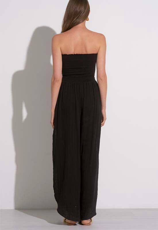 Elan - Strapless Jumper Black