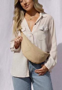 Hobo - Carmen Sling Linen Leather
