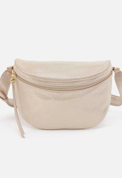Hobo - Juno Belt Bag Metalic Sand Shimmer Leather