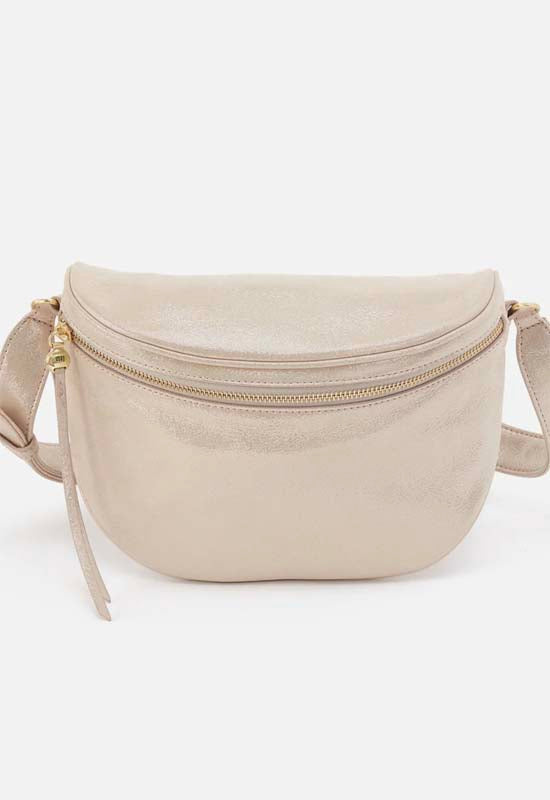 Hobo - Juno Belt Bag Metalic Sand Shimmer Leather