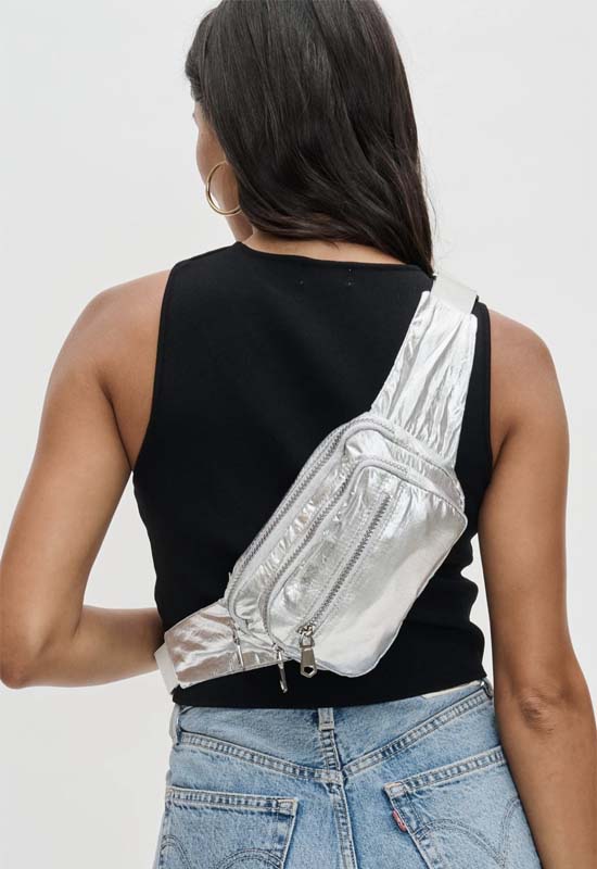Sol & Selene - Hip Hugger Belt Bag Silver