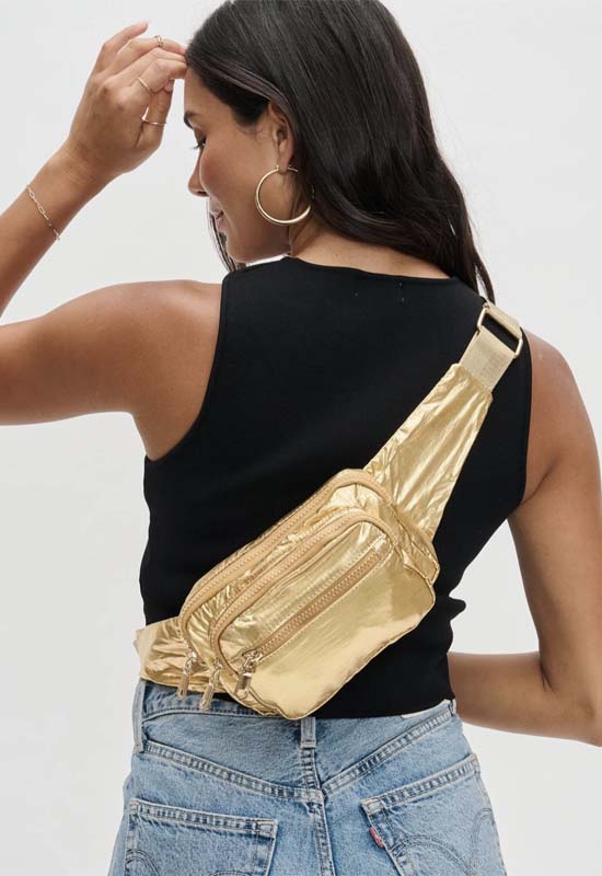 Sol & Selene - Hip Hugger Belt Bag Gold
