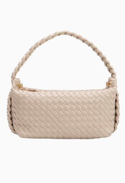 Melie Bianco - Alma Vegan Top Handle Bag Ivory