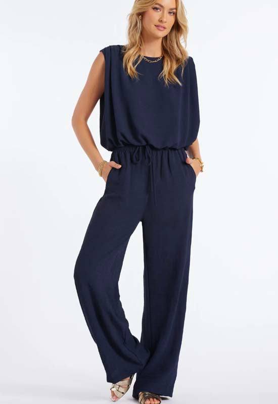 Bishop & Young - Serafina Drawstring Pant Navy