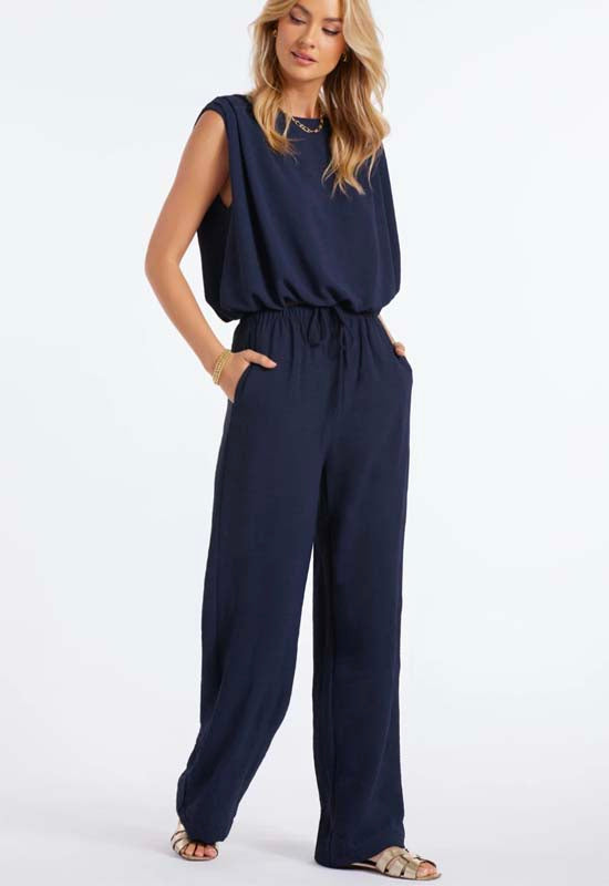 Bishop & Young - Serafina Drawstring Pant Navy