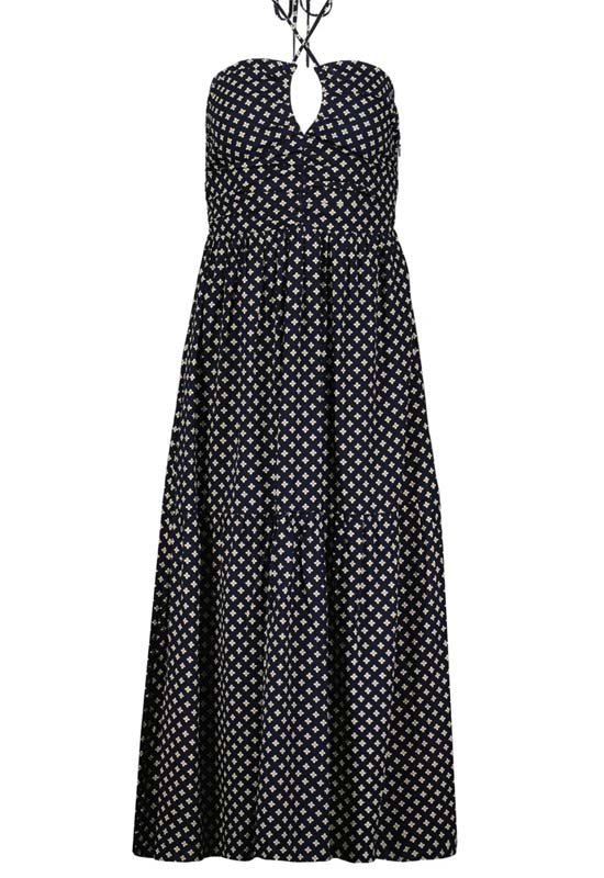 Bishop & Young - Aeris Halter Dress Clover Print