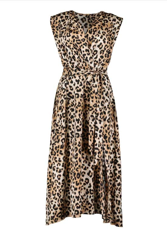 Bishop & Young - Aeris Wrap Dress Leopard