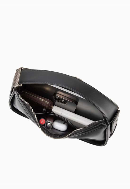 Melie Bianco - Vivian Top Handle Bag Black