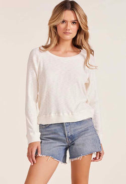 Bobi - Boatneck Slouch Raglan Macadamia