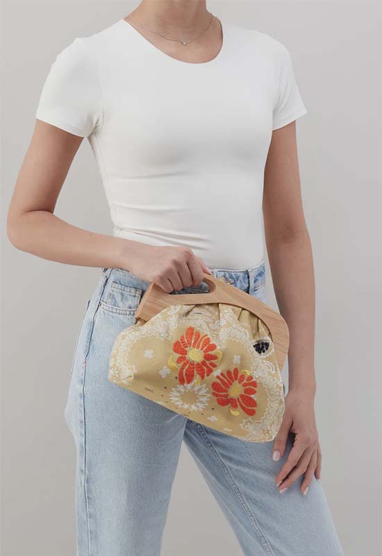 Hobo - Dakota Clutch Sunset Bandana Canvas
