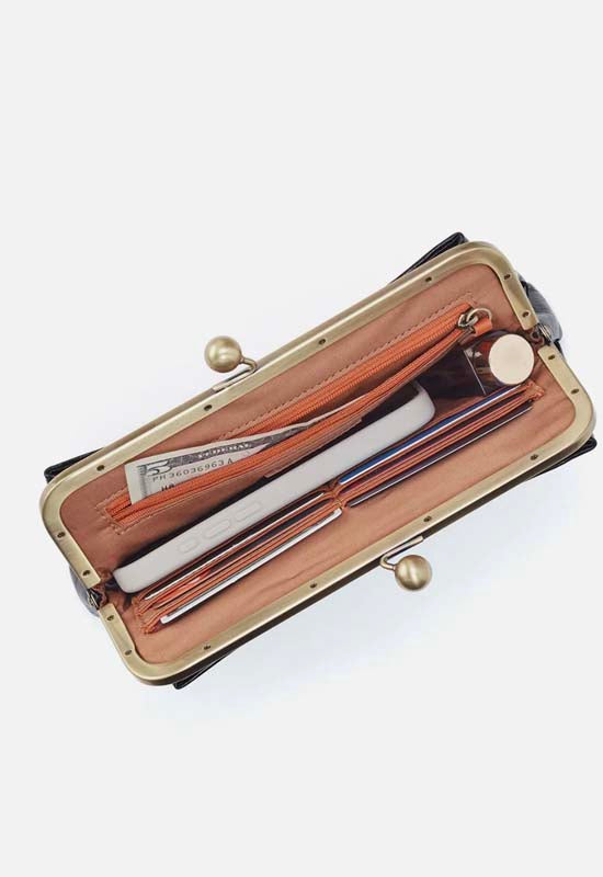 Hobo - Lauren Frame Crossbody - Lily Polished Leather