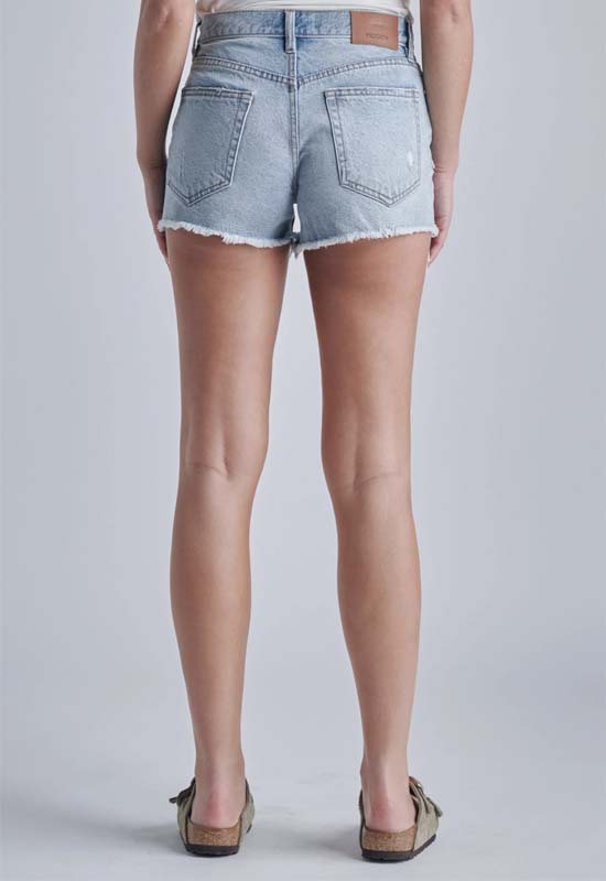Hidden - Kenzie Mid Rise Short Light Blue