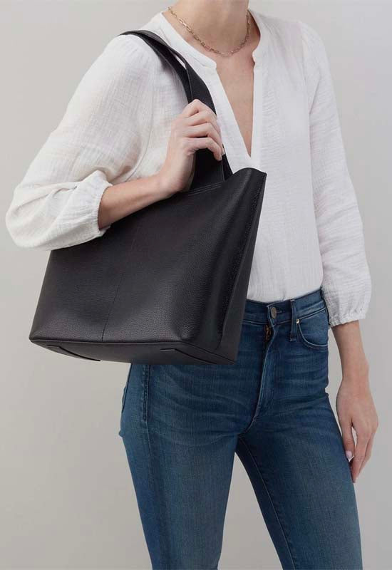 Hobo - Vida Tote Black Pebbled Leather