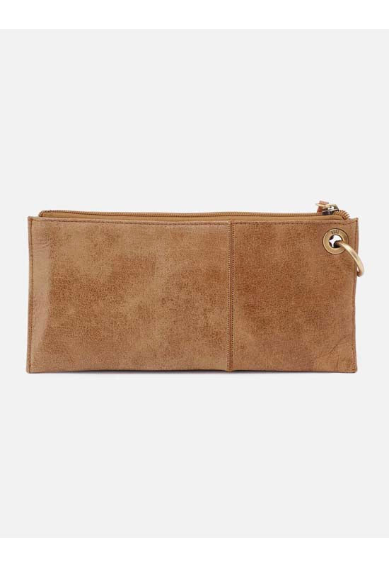 Hobo - Vida Wristlet Buffed Whiskey Leather