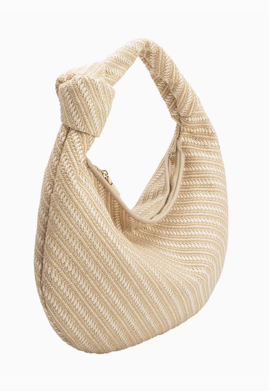 Melie Bianco - Cher Raffia Large Natural Straw