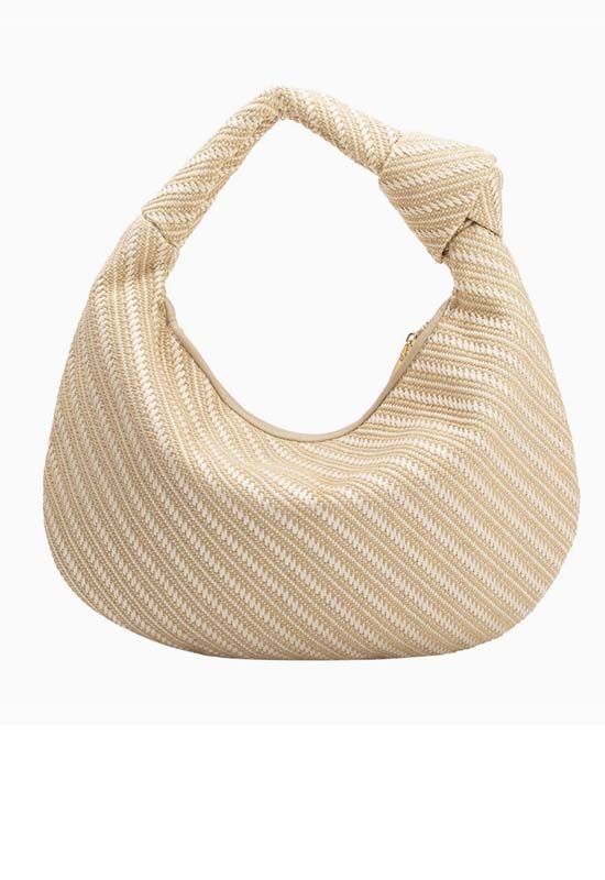 Melie Bianco - Cher Raffia Large Natural Straw