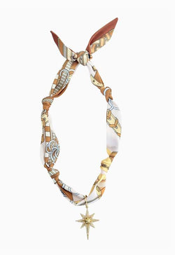 Tulum Scarf Necklace