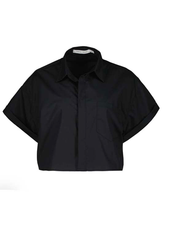 Bishop & Young - Sporty Poplin Shirt Black