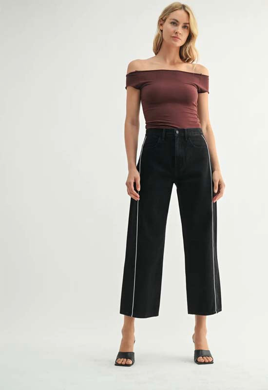 Just Black - Barrel Twist Jean Black