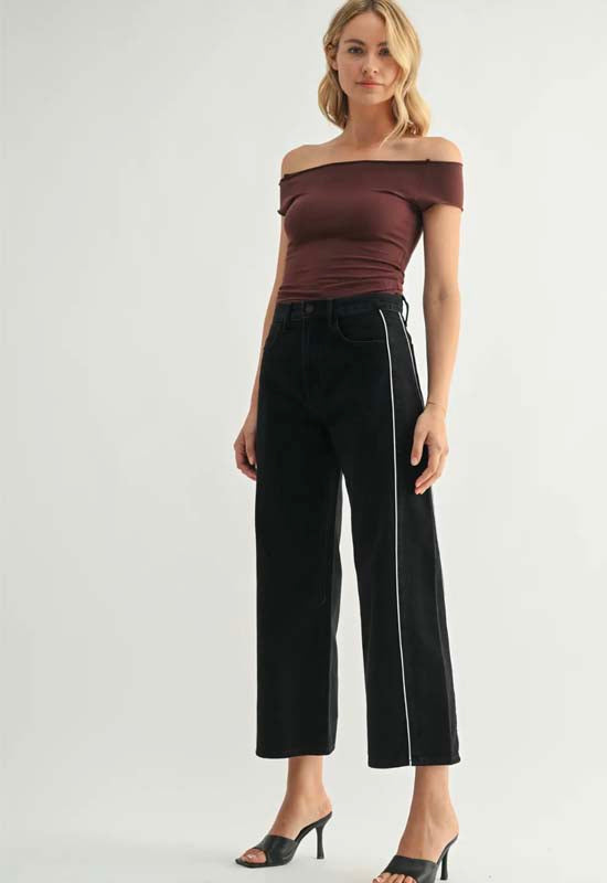 Just Black - Barrel Twist Jean Black