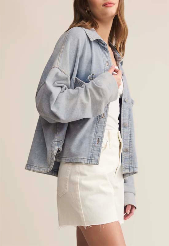 Z Supply - All Day Knit Cropped Jacket