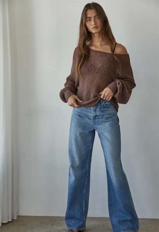 Laurel Canyon Pullover - Chocolate