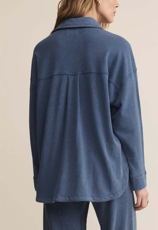 Z Supply - All Day Knit Denim Jacket Vintage Indigo