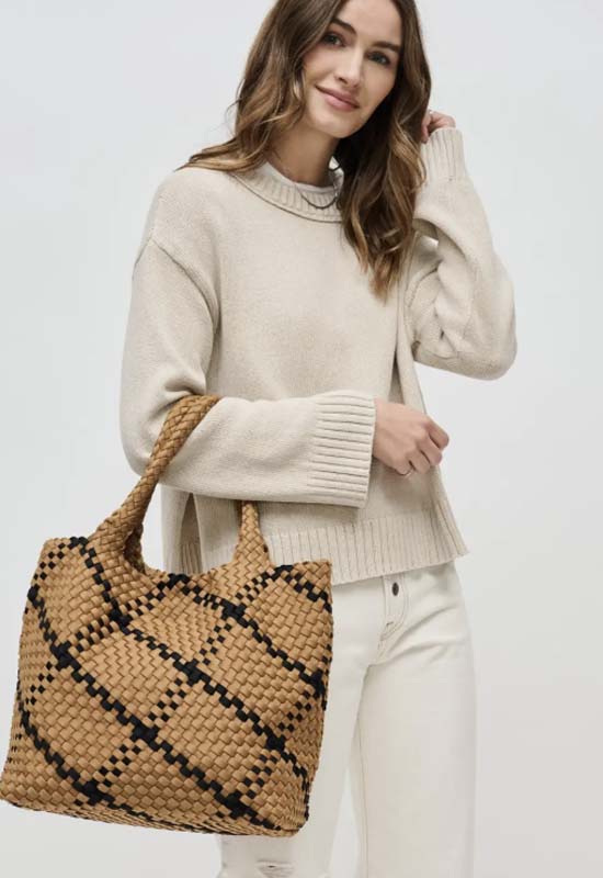 Sol & Selene - Skys the Limit Medium Bag Sand Black