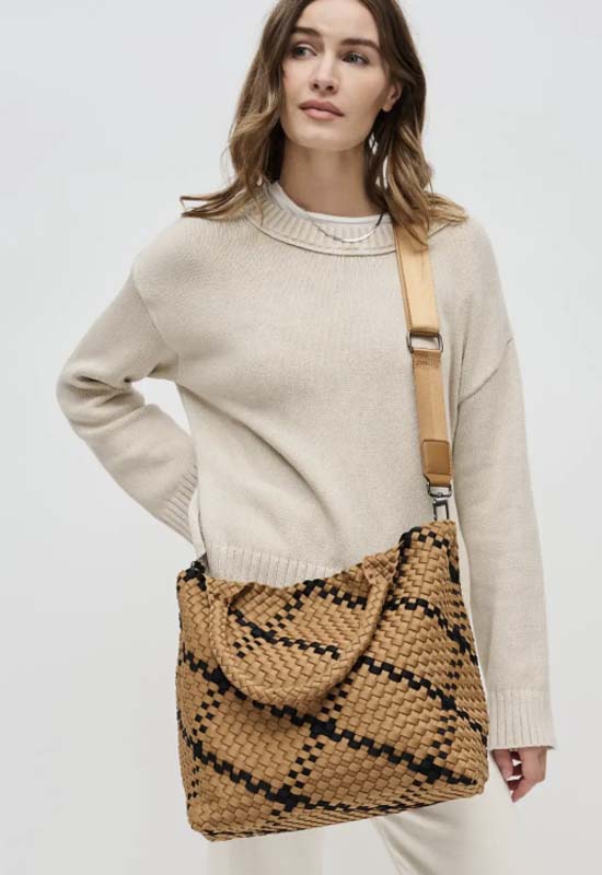 Sol & Selene - Skys the Limit Medium Bag Sand Black