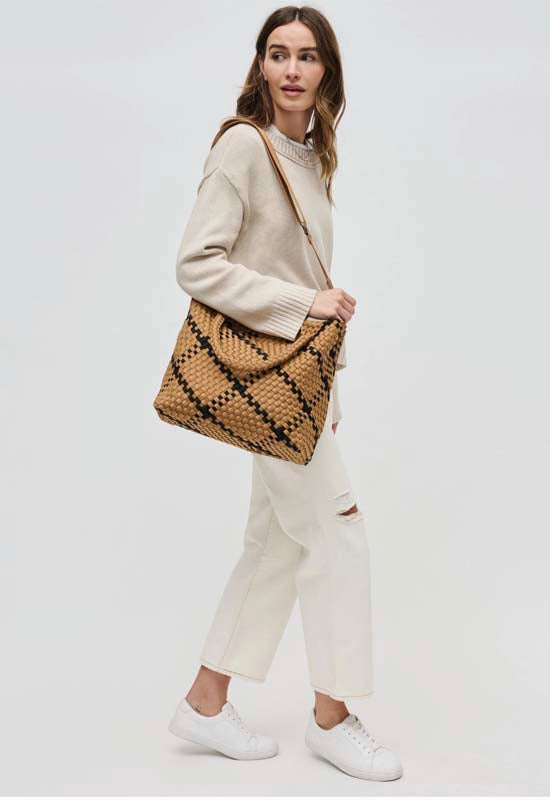 Sol & Selene - Skys the Limit Medium Bag Sand Black