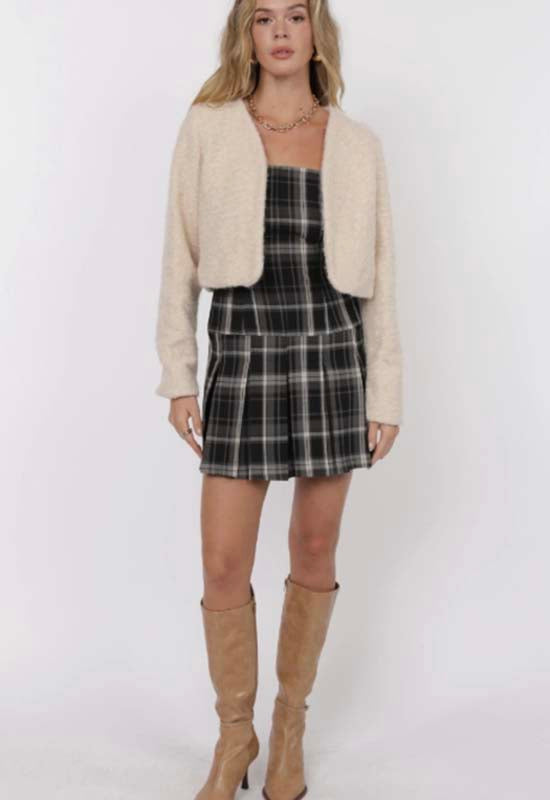 Sage The Label - Power Move Crop Jacket Cream