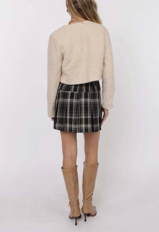 Sage The Label - Power Move Crop Jacket Cream