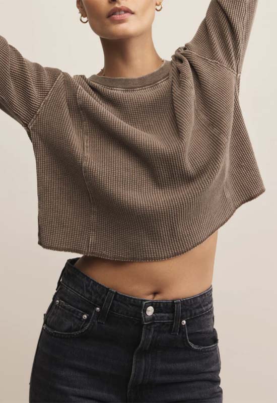 Z Supply - Angel Mini Thermal Top Suede