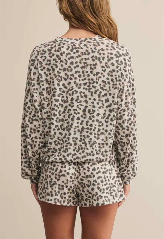 Z Supply - Luxe Leo Long Sleeve Top Champagne