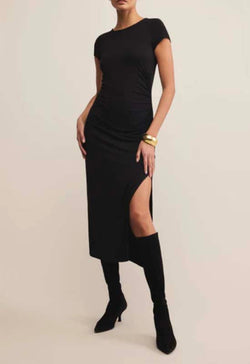 Z Supply Aurelia Midi Dress Black
