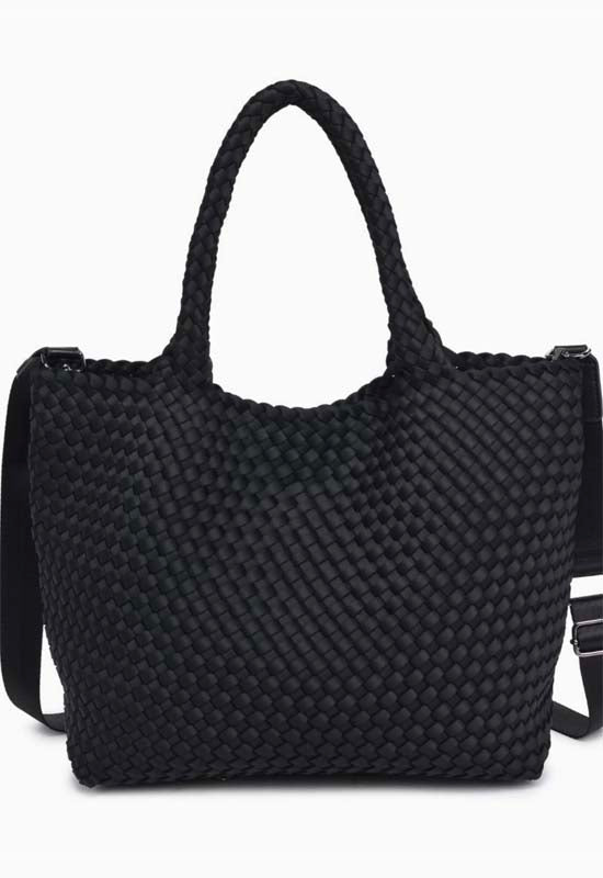 Sol & Selene - Skys the Limit Medium Tote Bag Black
