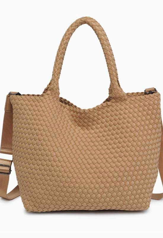 Sol & Selene - Skys the Limit Medium Tote Bag Nude