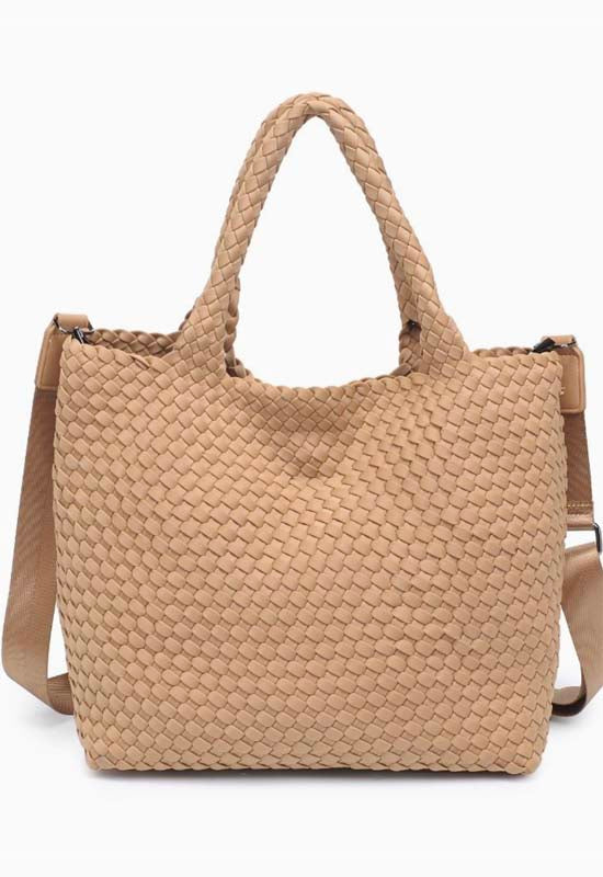 Sol & Selene - Skys the Limit Medium Tote Bag Nude