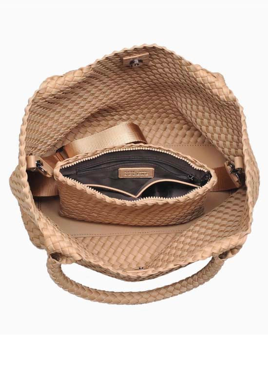 Sol & Selene - Skys the Limit Medium Tote Bag Nude