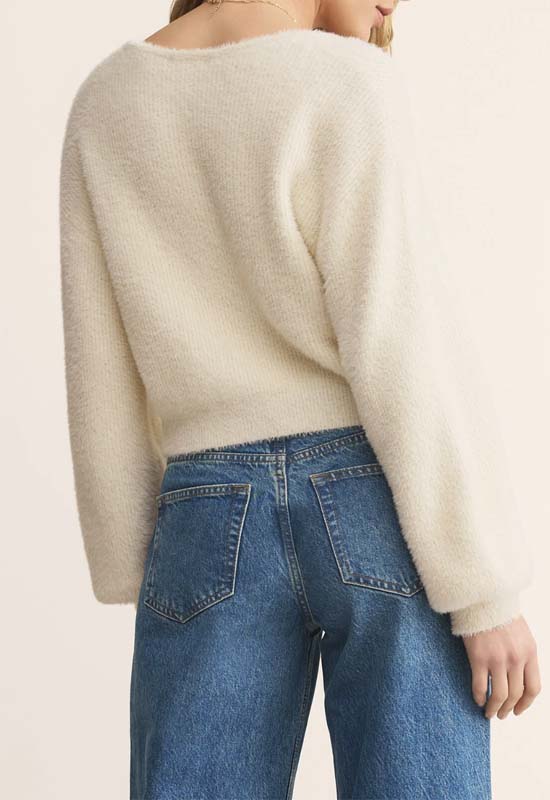 Z Supply - Sadira Fluffy Cardigan Warm White