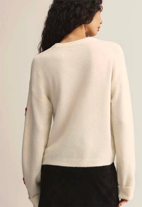 Z Supply - Tie Ribbon Sweater Warm White