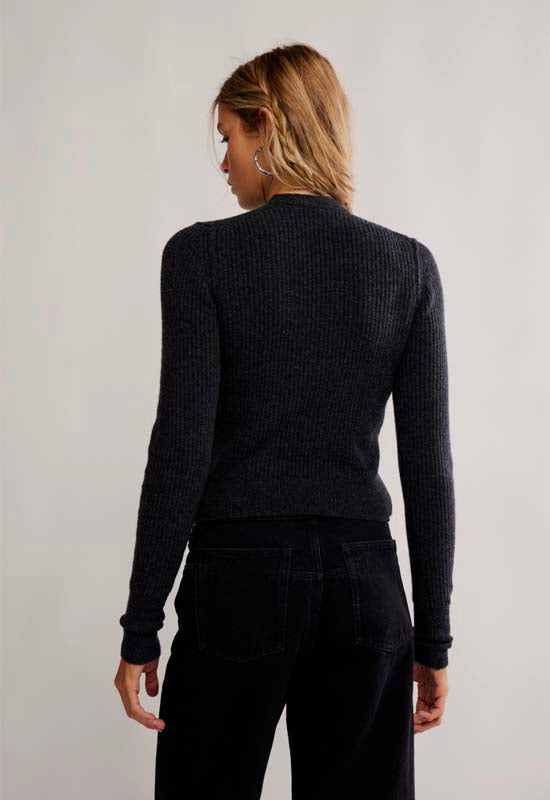 Free People - Ever After Pullover Charcoal